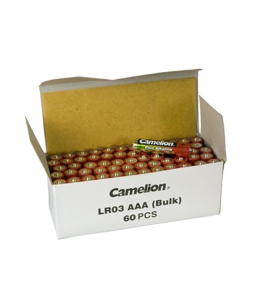 Camelion AAA щелочные батарейки, LR03, Plus, 60 шт Camelion AAA щелочные батарейки, LR03, Plus, 60 шт