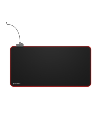 Mouse Pad, Boron 500 XXL RGB, Mouse pad, 400 x 800 x 4 mm, Black