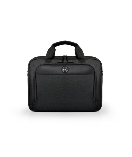 PORT DESIGNS HANOI II CLAMSHELL 105064 Fits up to size 15.6", Black, Shoulder strap, Messenger - Briefcase