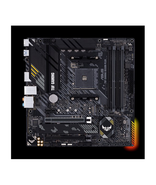 Asus TUF Gaming B550M-Plus Memory slots 4, Processor family AMD, Micro ATX, DDR4, Processor socket AM4, Chipset AMD B
