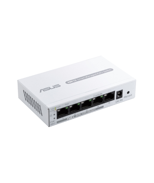 Asus, ExpertWiFi 5-Port GbE Smart Managed PoE+ Switch, EBP15, Managed, Desktop