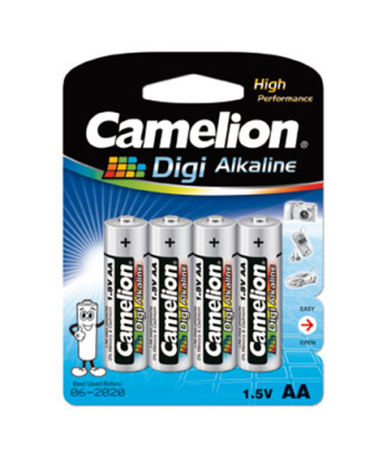 Camelion AA LR6 Digi Alkaline Batteries - 4 Pack
