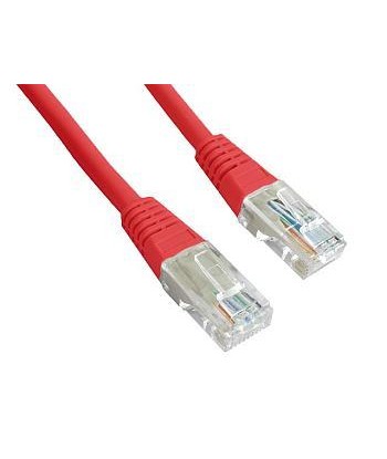 Cablexpert PP12-0.5M/R 0.5 m, Red