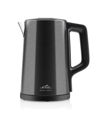 Чайник ETA, ETA459790000, Electric, 2200 W, 1.5 L, Stainless steel, 360° rotational base, Black