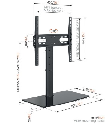 Vogel's MS3085-A1 Table-Top Stand Medium Vogels