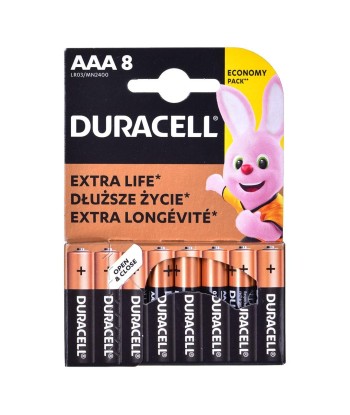 DURACELL Basic MN2400 AAA BL8 Duracell