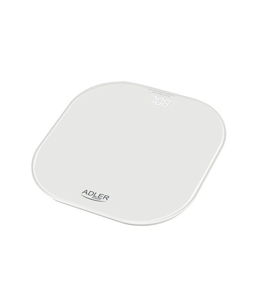 Adler AD 8188 Bathroom Scale - Accurate Weight Measurement (180kg, 100g Accuracy)