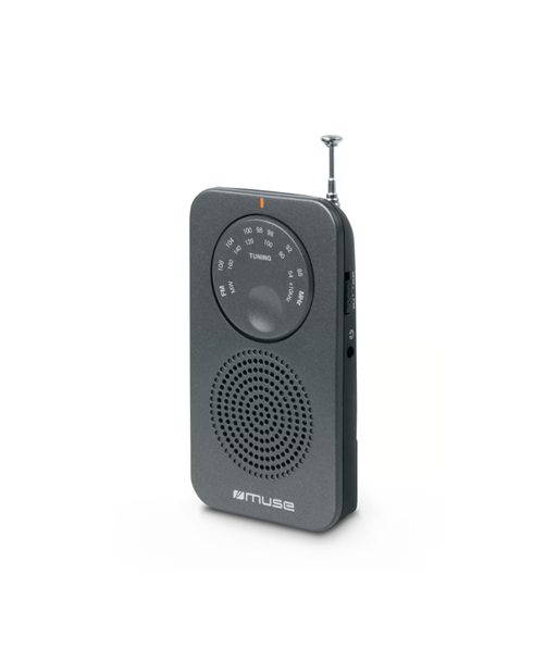 Muse, Pocket radio, M-01 RS, Black