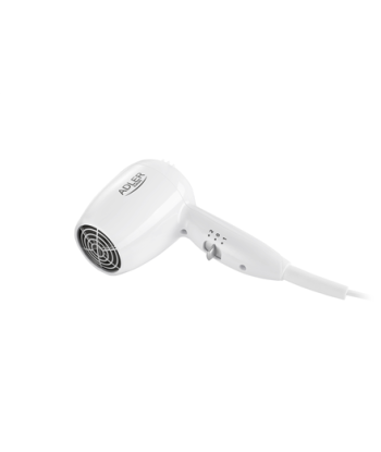 Гостинничный фен Adler, AD 2252, 1600 W, Number of temperature settings 2, White