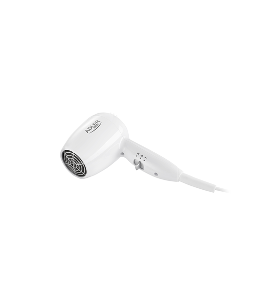 Adler AD 2252 Hotel Hair Dryer - 1600W, 2 Temperature Settings, White Adler AD 2252 Hotel Hair Dryer - 1600W, 2 Temperature Settings, White