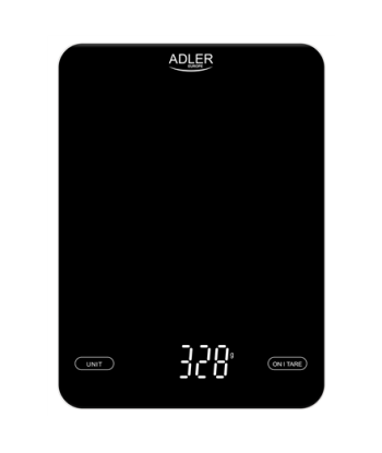 Adler Kitchen Scale AD 3177b - 10 kg Capacity, Black