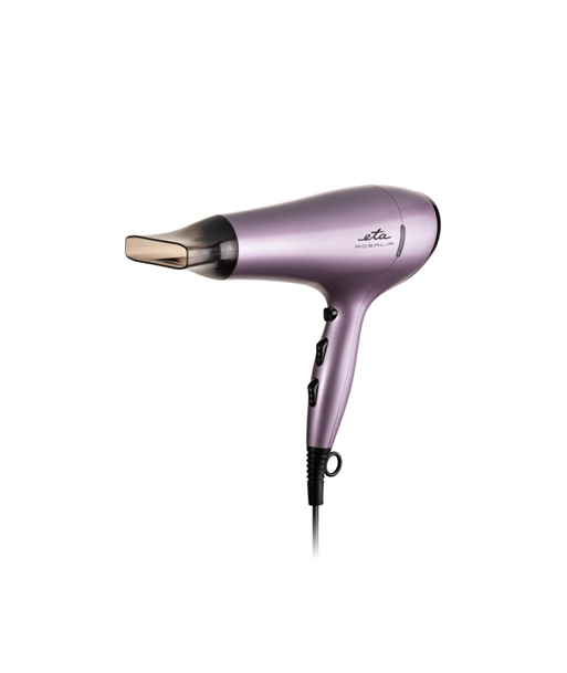 Föön ETA ETA431990000 Rosalia 2200 W, Number of temperature settings 3, Ionic function, Diffuser nozzle, Purple Föön ETA ETA431990000 Rosalia 2200 W, Number of temperature settings 3, Ionic function, Diffuser nozzle, Purple