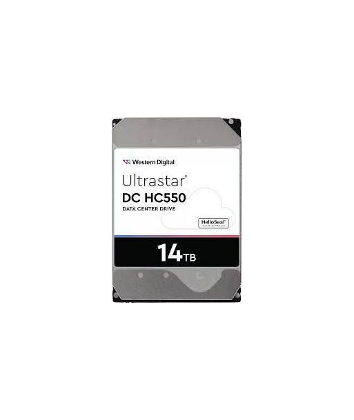 HDD WESTERN DIGITAL ULTRASTAR Ultrastar DC HC550 WUH721814ALE6L4 14TB SATA 3.0 512 MB 7200 rpm 3,5" 0F38581