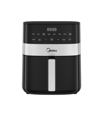 Аэрофритюрница Midea MF-CN65E digital, 6.5L, Black