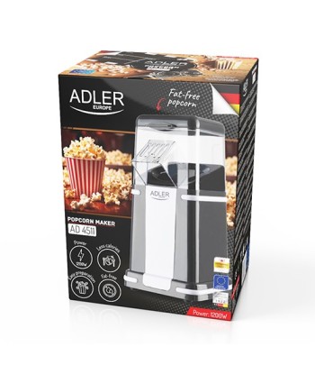 Аппарат для попкорна Adler AD 4511 - 1200 Вт