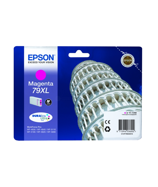 Epson 79XL, C13T79034010, Inkjet cartridge, Magenta