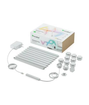 Nanoleaf|Lines Starter Kit (9 panels)|16M+ colors