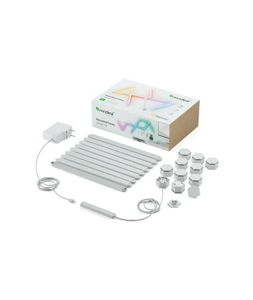 Nanoleaf Lines Starter Kit - 9 Panels - 16M+ Colors Nanoleaf Lines Starter Kit - 9 Panels - 16M+ Colors