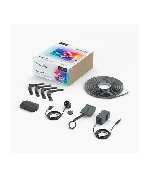 Nanoleaf Nanoleaf 4D TV Screen Mirror + Light Strips Kit (for TV & Monitor up to 65'') 24 W RGBIC WiFi (2.4 GHz b/g/n) N/A K