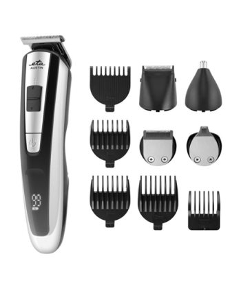 ETA 5in1 Multi-purpose Trimmer, ETA834590000 AUSTIN, Cordless, Number of length steps 4, Black