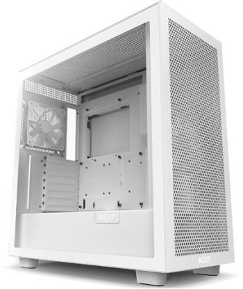 Case NZXT H7 Flow MidiTower ATX EATX MicroATX MiniITX Colour White CM-H72FW-01