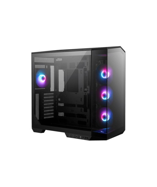 Case MSI MAG PANO 100R PZ MidiTower Case product features Transparent panel ATX MicroATX MiniITX Colour Black MAGPANO100RPZ