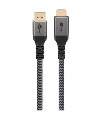 Адаптерный кабель Goobay DisplayPort-HDMI – 2 м: безупречное соединение! 🤩