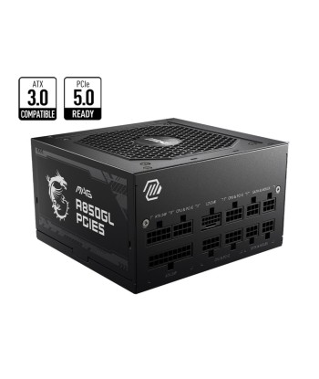 Power Supply MSI 850 Watts Efficiency 80 PLUS GOLD PFC Active MAGA850GLPCIE5