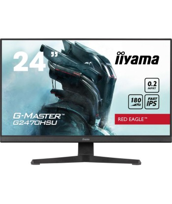 LCD Monitor IIYAMA G2470HSU-B6 24" Panel IPS 1920x1080 16:9 180Hz Matte 0.2 ms Speakers Colour Black G2470HSU-B6