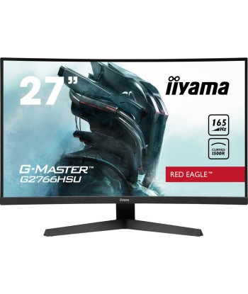 LCD Monitor IIYAMA G2766HSU-B1 27" Gaming/Curved Panel VA 1920x1080 16:9 165Hz Matte 1 ms Speakers G2766HSU-B1