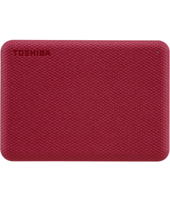 Toshiba Canvio Advance HDTCA20ER3AA 2000 GB, 2.5 ", USB 3.2 Gen1, Red
