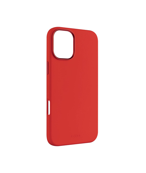 Fixed MagFlow Задняя крышка для iPhone 16 Plus - Жидкий силикон, красный Fixed MagFlow Задняя крышка для iPhone 16 Plus - Жидкий силикон, красный