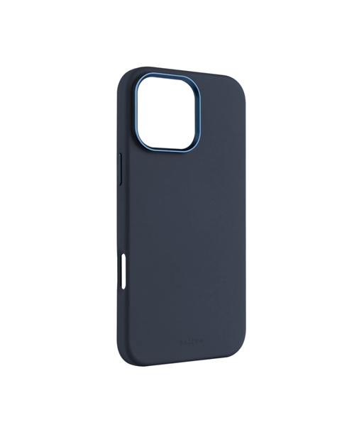 Fixed MagFlow, Back cover, Apple, iPhone 16 Pro Max, Liquid silicon, Blue Fixed MagFlow, Back cover, Apple, iPhone 16 Pro Max, Liquid silicon, Blue