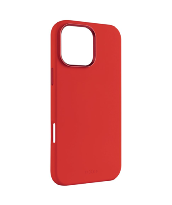 Fixed MagFlow, Back cover, Apple, iPhone 16 Pro Max, Liquid silicon, Red