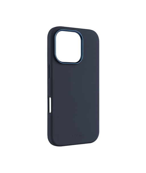 Fixed MagFlow, Back cover, Apple, iPhone 16 Pro, Liquid silicon, Blue