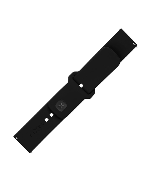 FIXED Silikoonist Sportlik Rihm 20mm nutikellale - Must