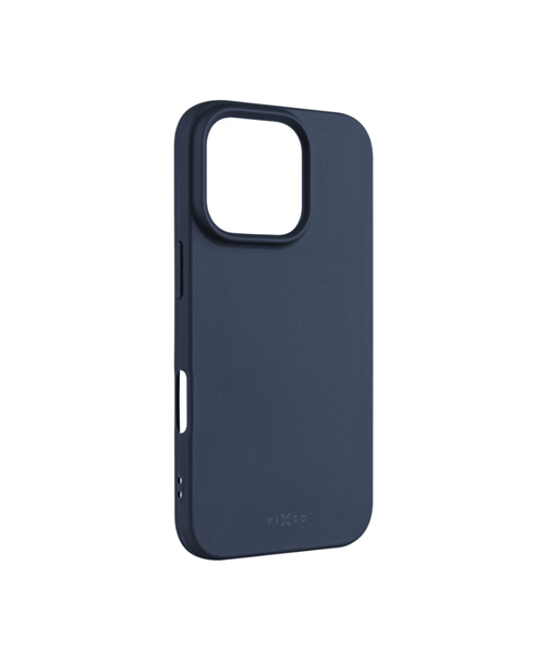 Fixed Story Blue Rubberized Back Cover for iPhone 16 Pro Fixed Story Blue Rubberized Back Cover for iPhone 16 Pro
