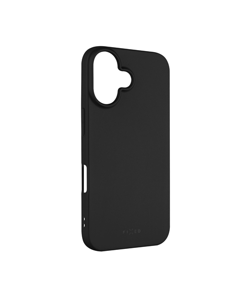 Черная Резиновая Задняя Крышка для iPhone 16 - Fixed, Story Защита Черная Резиновая Задняя Крышка для iPhone 16 - Fixed, Story Защита