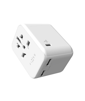 Voyager World Adapter FIXCT30-1C2A-WH USB-A/USB-C - Your Ultimate Travel Companion