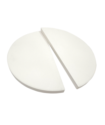 TunaBone Half Moon Pizza Stone 180 mm for Kamado 22"