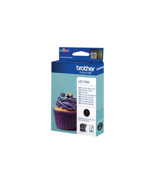 Brother LC123BK Black Ink Cartridge Brother LC123BK Black Ink Cartridge