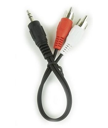 Gembird 0.2m 3.5mm to 2RCA Audio Cable