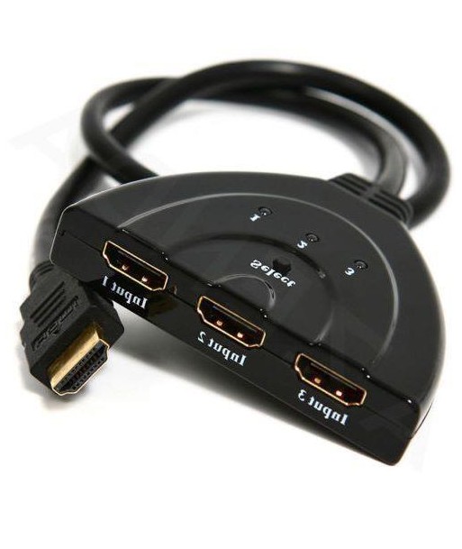 Gembird HDMI Switch - 3 Ports - Effortless HD Connectivity