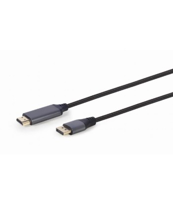 Gembird DisplayPort - HDMI Kaabel, 1.8m, 4K tugi