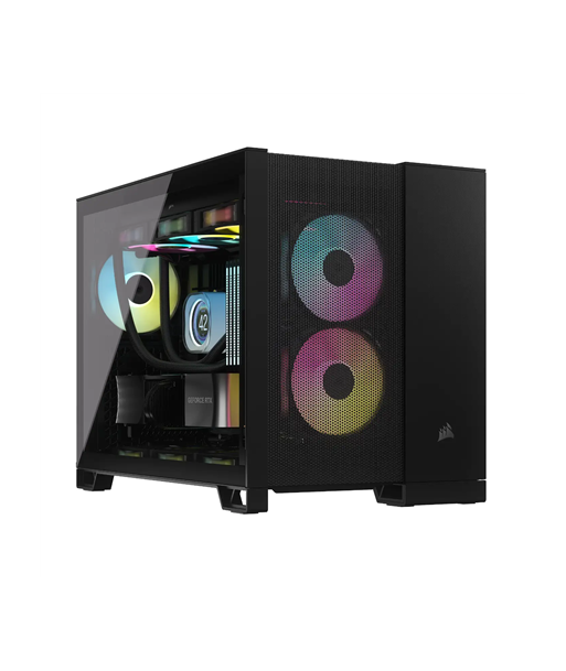 Corsair 2500D AIRFLOW Dual Chamber Mid-Tower PC Case - Black Corsair 2500D AIRFLOW Dual Chamber Mid-Tower PC Case - Black