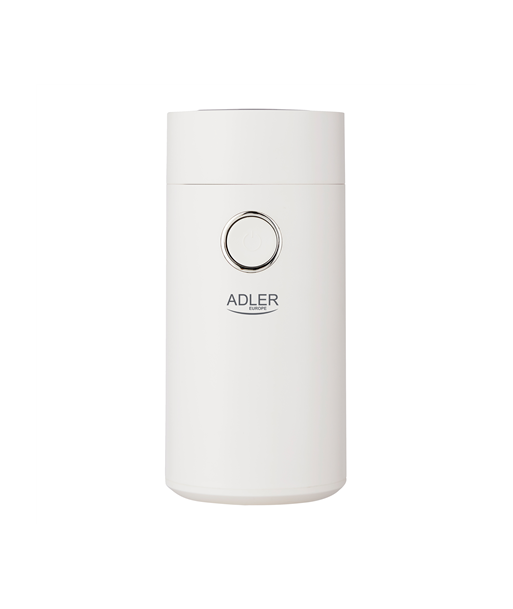 Kohviveski Adler, AD 4446ws, 150 W, Coffee beans capacity 75 g, White