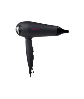 Föön Tristar, HD-2358, 2000 W, Number of temperature settings 3, Ionic function, Black