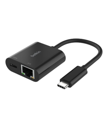 Belkin USB-C kuni Gigabit Ethernet adapter 100W toitega