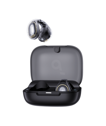 Anker Soundcore, Open-Ear Earbuds, C30i, Bluetooth, Clip, Microphone, Wireless, Black