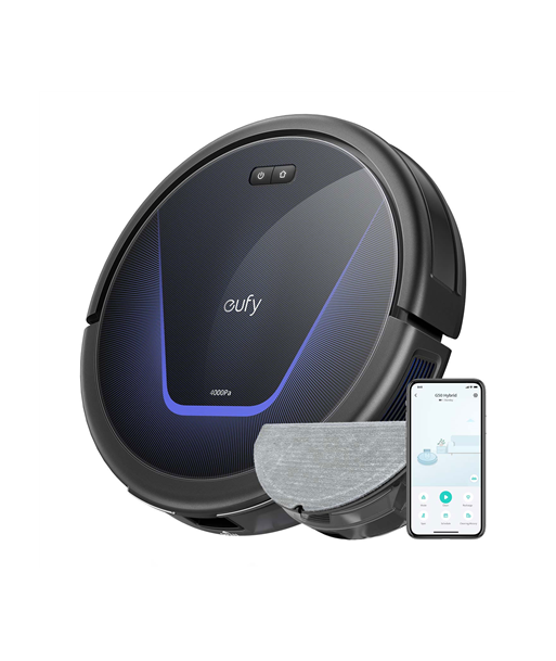 Робот-пылесос Anker Eufy G50 Hybrid - Влажная и Сухая уборка, 180 мин работы, 5000 Па всасывания Робот-пылесос Anker Eufy G50 Hybrid - Влажная и Сухая уборка, 180 мин работы, 5000 Па всасывания